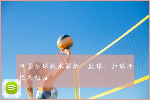中国排球技术解析：发球、扣球与拦网秘诀
